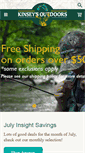 Mobile Screenshot of kinseysoutdoors.com